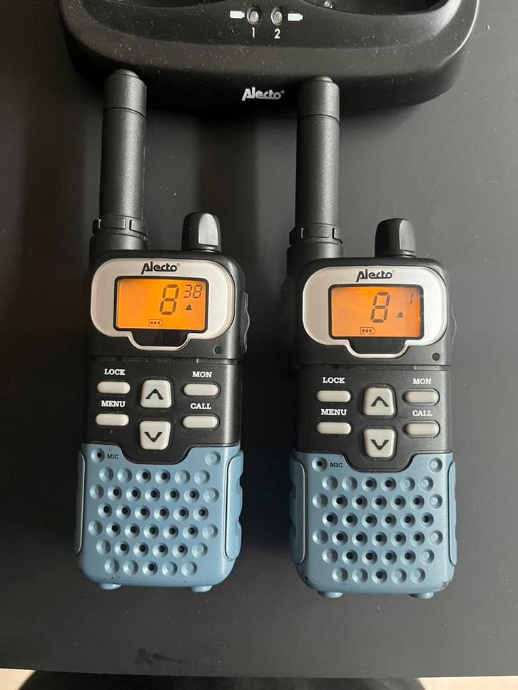 Walkietalkies Alecto FR-60, Telecommunicatie, Portofoons en Walkie-talkies, Gebruikt, Portofoon of Walkie-talkie, 5 tot 15 km
