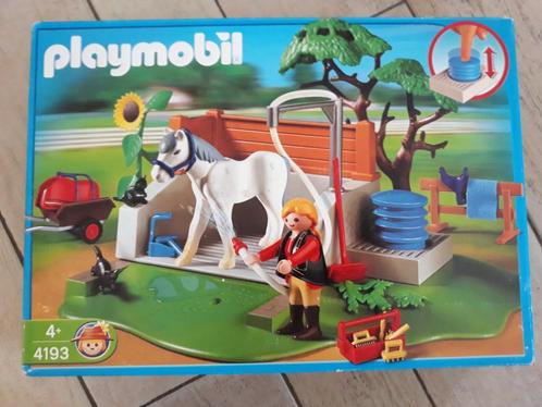 Playmobil 4193 Box de lavage pour chevaux, Enfants & Bébés, Jouets | Playmobil, Comme neuf, Ensemble complet, Enlèvement ou Envoi