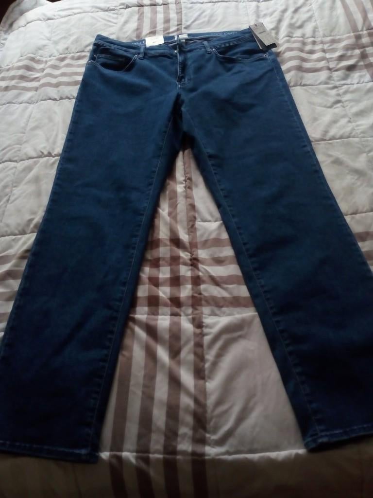 Herenbroek jeans Brax strech, Ophalen, Maat 52/54 (L), Brax, Blauw