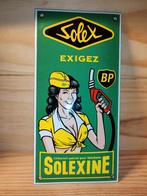Solex BP emaille plaat, Ophalen of Verzenden, Zo goed als nieuw, Reclamebord