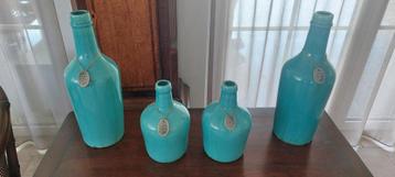 Superbes vases en faïence bleue. Un set amusant., Enlèvement, Comme neuf