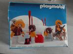 Playmobil iglo met eskimo’s, Ophalen of Verzenden, Gebruikt