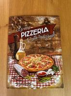 Metalen bord Nostalgic Art pizza, Ophalen, Zo goed als nieuw