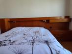 bed + verstelbare lattenbodem + nachtkast Hülsta, kerselaar, Ophalen, Overige kleuren, Tweepersoons, 180 cm