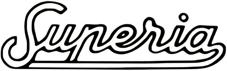Superia sticker #1, Motoren, Accessoires | Stickers, Verzenden