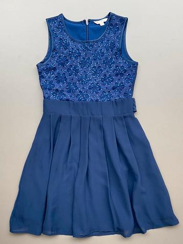 Donker blauw kleedje Yumi 146-152 NIEUW