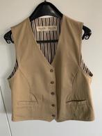 Vanilià sports, gilet met gestreepte voering: L, Taille 42/44 (L), Enlèvement ou Envoi, Beige, Comme neuf