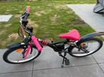 Meisjesfiets B-twin 20 inch, Fietsen en Brommers, Ophalen, Zo goed als nieuw, 16 tot 20 inch, B-Twin