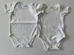 2 witte body's van Hema maat 74/80, in perfecte staat!, Kinderen en Baby's, Babykleding | Maat 80, Nacht- of Onderkleding, Gebruikt