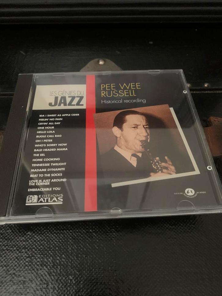 CD Jazz Geniuses Vol.8 - Pee Wee Russell, Cd's en Dvd's, Cd's | Jazz en Blues, Zo goed als nieuw, Ophalen of Verzenden
