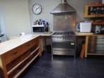 SMEG gasfornuis met oven en bijhorende dampkap, Electroménager, Cuisinières, 5 zones de cuisson ou plus, 85 à 90 cm, Enlèvement