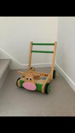 Loopkar met houten blokjes, Ophalen, Gebruikt