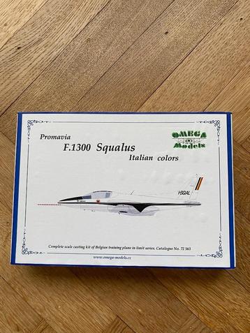 SQUALUS PROMAVIA F.1300 - BELGISCHE LUCHTMACHT - 1/72 beschikbaar voor biedingen