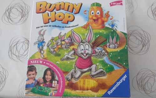 Gezelschapsspel Bunny Hop, Hobby en Vrije tijd, Gezelschapsspellen | Bordspellen, Gebruikt, Een of twee spelers, Drie of vier spelers