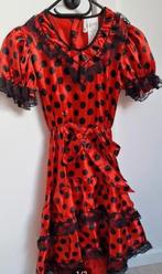 Vrolijk spaans kleedje, Kinderen en Baby's, Carnavalskleding en Verkleedspullen, Ophalen, Zo goed als nieuw, 122 t/m 128, Meisje