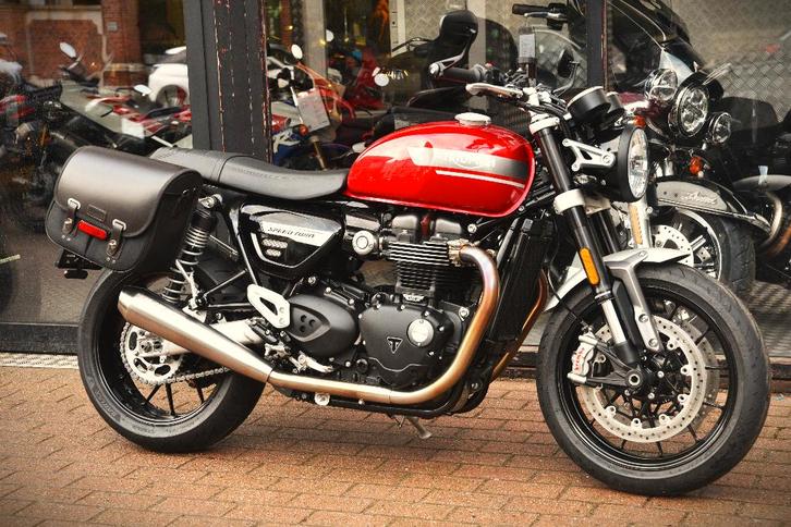 TRIUMPH 1200 SPEED TWIN ***MOTOVERTE.BE***, Motoren, Motoren | Triumph, Bedrijf, Naked bike, 2 cilinders, Handvatverwarming, Ophalen