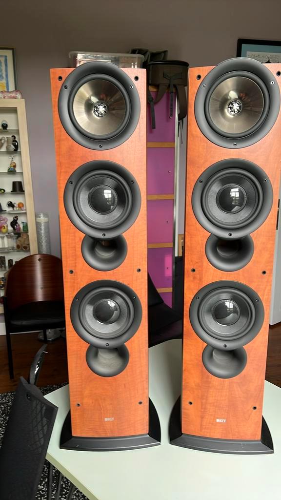 Enceintes KEF IQ series Is 90, Audio, Tv en Foto, Luidsprekerboxen, Zo goed als nieuw, Ophalen