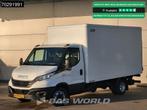 Iveco Daily 35C16 Laadklep Bakwagen Dubbellucht Airco Euro6, Auto's, Stof, Gebruikt, Euro 6, Wit