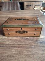 Vintage blikken doos jaren 50,60 in goede staat, Verzamelen, Ophalen of Verzenden, Gebruikt, Overige, Overige merken