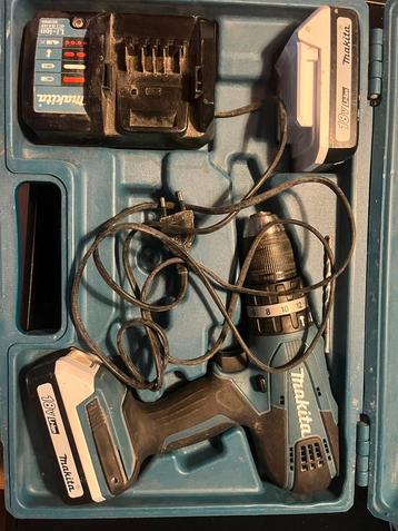 Makita schroef/boormachine, Doe-het-zelf en Bouw, Gereedschap | Boormachines, Ophalen of Verzenden, Zo goed als nieuw, Boormachine