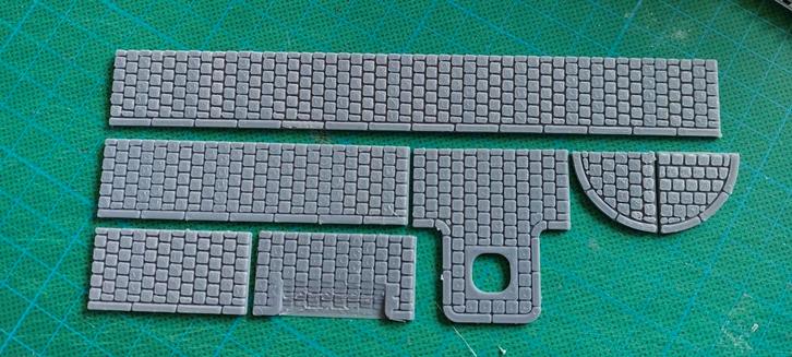 H0LK 0302 STOEPEN EN STOEPDELEN ALS SCENERY 1/87, Hobby en Vrije tijd, Modeltreinen | H0, Nieuw, Overige typen, Gelijkstroom of Wisselstroom