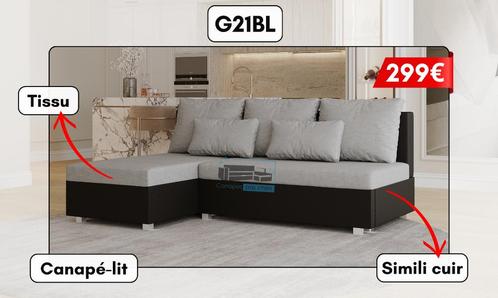 Slaapbank Helsinki H14 voor slechts 299€!, Huis en Inrichting, Zetels | Zetels, Nieuw, Hoekbank, Driepersoons, 200 tot 250 cm