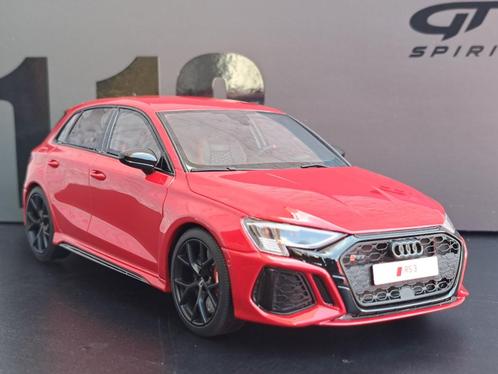 AUDI A3 RS3 SPORTBACK 2021 1:18ème GT SPIRIT, Hobby en Vrije tijd, Modelauto's | 1:18, Nieuw, Auto, Overige merken, Ophalen of Verzenden