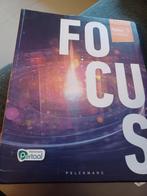 Focus Fysica 5 handboek Pelckmans Portaal  9789464017052, Boeken, Schoolboeken, Overige vakken, ASO, Ophalen of Verzenden, Zo goed als nieuw