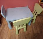 Lot de 3 chaises et une table Mammut ikea, Enfants & Bébés, Chambre d'enfant | Tables & Chaises, Enlèvement, Utilisé, Chaise(s)