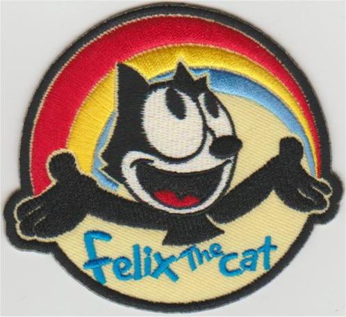 Felix the Cat stoffen opstrijk patch embleem, Verzamelen, Kleding en Patronen, Nieuw, Verzenden