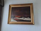 Winterlandschap, Antiek en Kunst, Ophalen