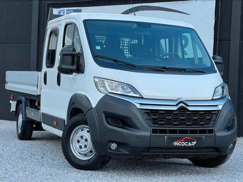 Citroen Jumper 2.2 BlueHDi Double cabine * Clim, Gps, ... Tv, Autos, Camionnettes & Utilitaires, Entreprise, Achat, Airbags, Air conditionné