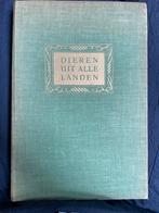 Vintage artisboek v 1944 ‘Dieren uit alle landen’, Ophalen of Verzenden