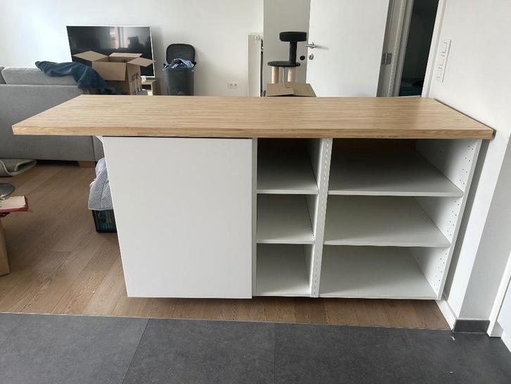 Îlot cuisine, Maison & Meubles, Cuisine | Éléments de cuisine, Comme neuf, Moins de 100 cm, 50 à 100 cm, 50 à 75 cm, Blanc, Enlèvement