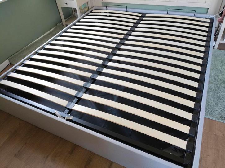 Koopje: Emmabed met lattenbodem en veel opbergruimte, Huis en Inrichting, Slaapkamer | Bedden, Zo goed als nieuw, Ophalen