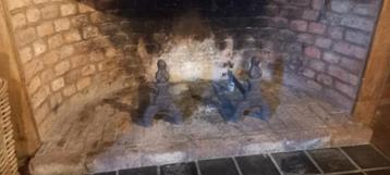 2 très anciens chenets  beschikbaar voor biedingen