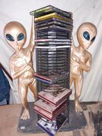 Cd rek met 2 space aliens, Huis en Inrichting, Woonaccessoires | Cd- en Dvd-rekken, Cd's, Zo goed als nieuw, Ophalen
