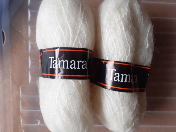 3 suisses - Tamara wit - 2 stuks, Hobby & Loisirs créatifs, Tricot & Crochet, Comme neuf, Tricot ou Crochet, Enlèvement