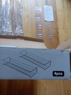 Set van 4 rekjes voor keuken of badkamer, Ophalen, Nieuw