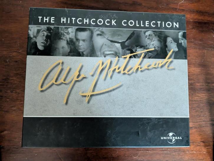 The Hitchcock Collection 15 dvd box, Cd's en Dvd's, Dvd's | Thrillers en Misdaad, Gebruikt, Ophalen of Verzenden