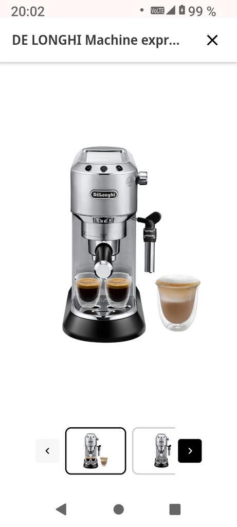 Delonghi dedica style automatique, Elektronische apparatuur, Koffiezetapparaten, Zo goed als nieuw, Gemalen koffie, Espresso apparaat