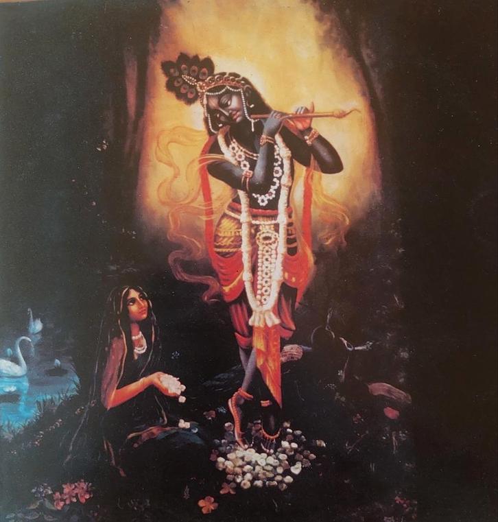 lp vinyl Radhagovinda Productions Hare Krsna Krishna 1970, Cd's en Dvd's, Vinyl | Wereldmuziek, Gebruikt, Overige soorten, Ophalen of Verzenden