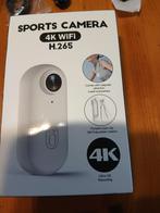 Caméra de sport 4K/1080P WiFi H.265, TV, Hi-fi & Vidéo, Caméras action, Enlèvement ou Envoi, Neuf, Autres marques