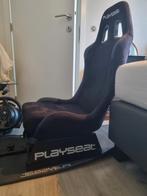 Racestuur , race stoel , pedalen en speciale mat ., Games en Spelcomputers, Spelcomputers | Sony Consoles | Accessoires, Ophalen