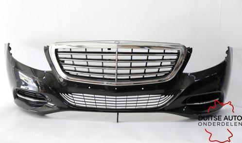 Mercedes S W222 Voorbumper Compleet Obsidian Zwart, Autos : Pièces & Accessoires, Carrosserie & Tôlerie, Pare-chocs, Avant, Utilisé