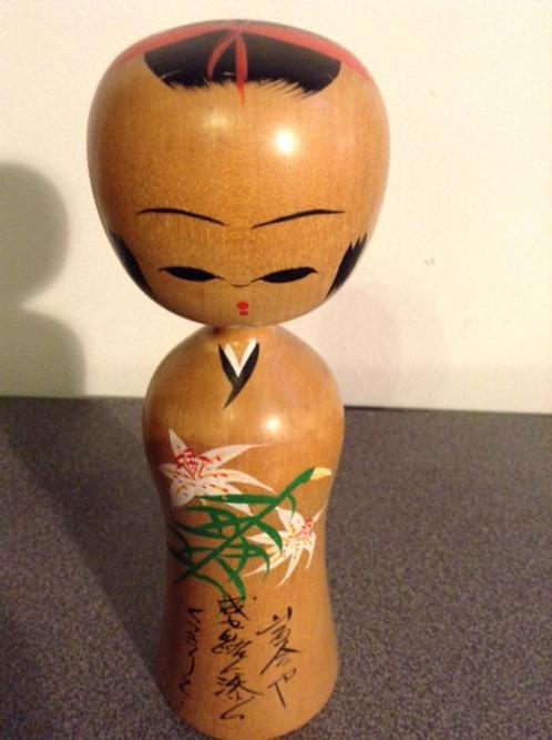 Kokeshi - Traditionele Japanse houten pop / 25, Antiek en Kunst, Antiek | Speelgoed, Ophalen