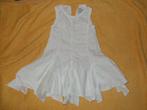 une robe blanche / lin-coton/ pour la fille 2-3ans, 92cm, Meisje, Ophalen of Verzenden