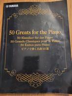 50 greats for the piano, Comme neuf, Enlèvement ou Envoi