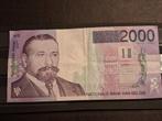 België: gelopen biljet 2000 Bfr "Victor Horta", Verzenden, Los biljet
