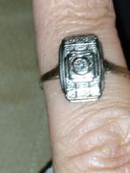 Ringen goud met diamant 2 karaat 18 karaat goud, Handtassen en Accessoires, Ringen, Ophalen of Verzenden, Wit, Goud
